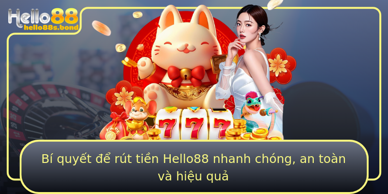 Bí quyết để rút tiền Hello88 nhanh chóng, an toàn và hiệu quả