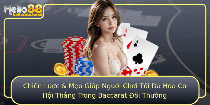 Chiến Lược & Mẹo Giúp Người Chơi Tối Đa Hóa Cơ Hội Thắng Trong Baccarat Đổi Thưởng